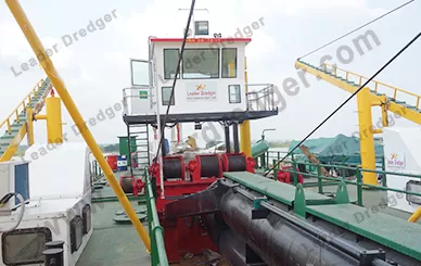 LD4500 Sand Dredging Cutter Suction Dredger With 2000m Discharge Distance And Cat Engine  - Leader Dredger